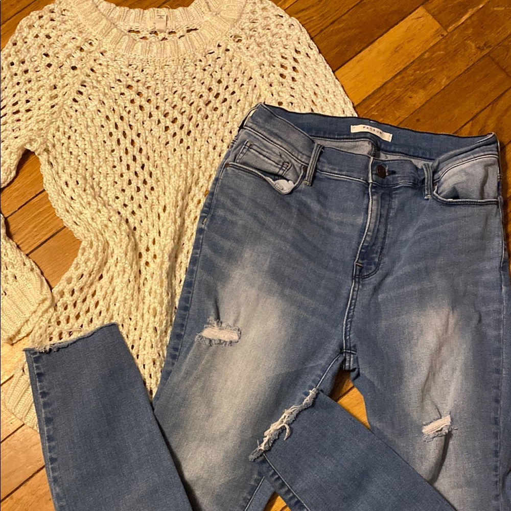PacSun Blue Distressed Women Jeans